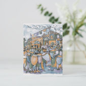 Drums Night Briefkaart 2008 Vs. (Staand voorkant)