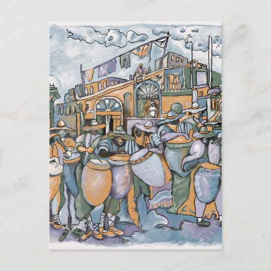 Drums Night Briefkaart 2008 Vs. (Voorkant)