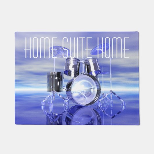 Drums on the Beach Home Suite Home Doormat Deurmat (Voorkant)