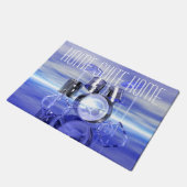 Drums on the Beach Home Suite Home Doormat Deurmat (Schuin)