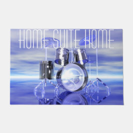 Drums on the Beach Home Suite Home Doormat Deurmat