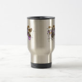 Drums: Paarse & Witte Drum Kit: 3D Model: Mok (Center)