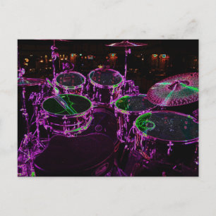 Drums pccnm briefkaart