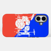 Drums Percussion Case-Mate iPhone Case (Achterkant (horizontaal))