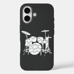 Drums Percussion iPhone 16 Hoesje