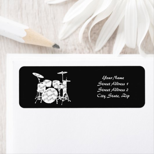 Drums Percussion Etiket (Insitu)