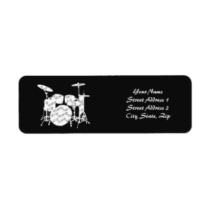 Drums Percussion Etiket