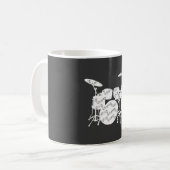 Drums Percussion Koffiemok (Voorkant links)