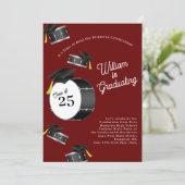 Drums Percussion Music Musician Afstuderen Kaart (Staand voorkant)