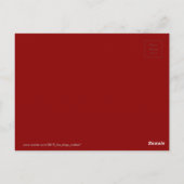 Drums Pig-jaar Vietnamese begroeting Briefkaart (Achterkant)