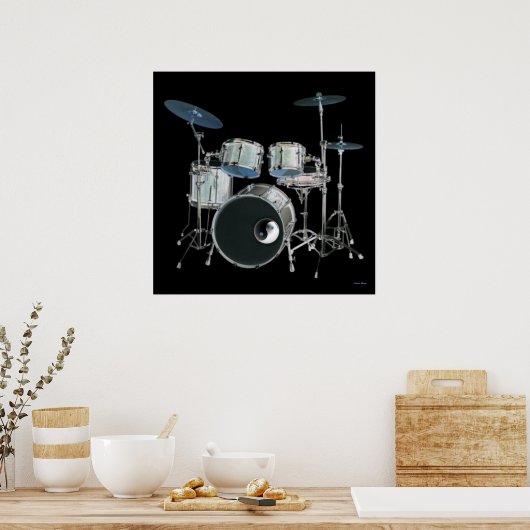 Drums Poster (Keuken)