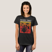 drums Retro Drummer en Percussion Music T-shirt (Voorkant volledig)