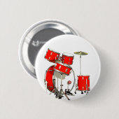 Drums Ronde Button 5,7 Cm (Voorkant /achterkant)