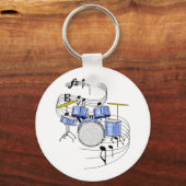 Drums Sleutelhanger (Voorkant)