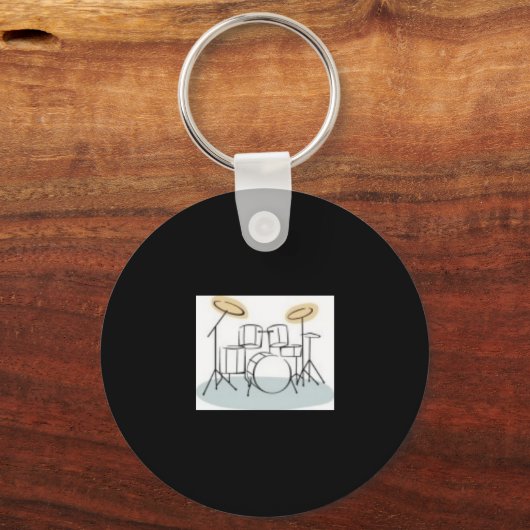 Drums Sleutelhanger (Voorkant)