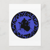 DRUMS SPRUIDEN OP BRIEFKAART (Voorkant)