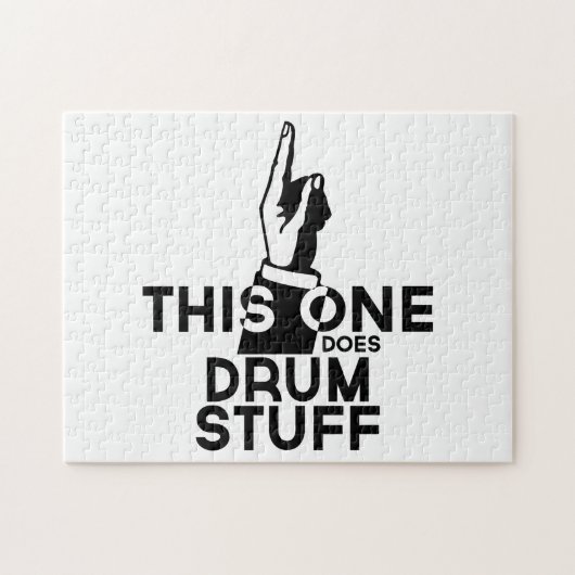 Drums Stuff - Funny Drums Music Legpuzzel (Horizontaal)