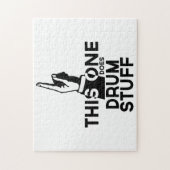 Drums Stuff - Funny Drums Music Legpuzzel (Verticaal)