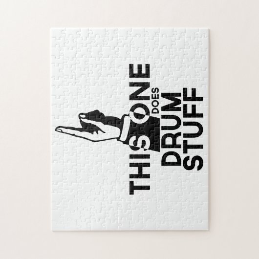 Drums Stuff - Funny Drums Music Legpuzzel (Verticaal)