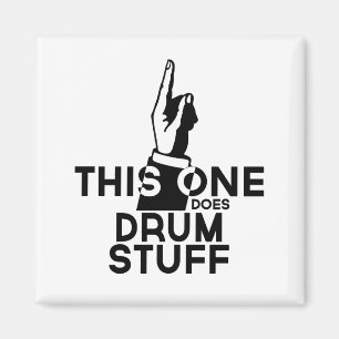 Drums Stuff - Funny Drums Music Magneet