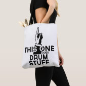 Drums Stuff - Funny Drums Music Tote Bag (Dichtbij)