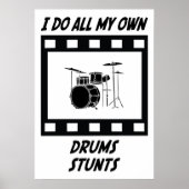 Drums Stunts Poster (Voorkant)