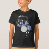 Drums T-shirt (Voorkant)