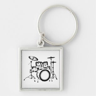 Drums "tekenen" sleutelhanger