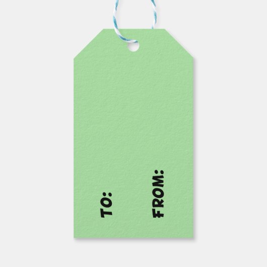 Drums Tekst Kerstboom Cadeaulabel (Achterkant)