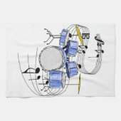 Drums Theedoek (Horizontaal)