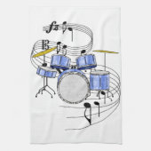 Drums Theedoek (Verticaal)