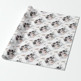 Drums Tools Percussion Music Concert Cadeaupapier