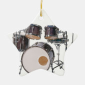 Drums Tools Percussion Music Concert Keramisch Ornament (Voorkant)