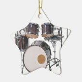 Drums Tools Percussion Music Concert Keramisch Ornament (Links)