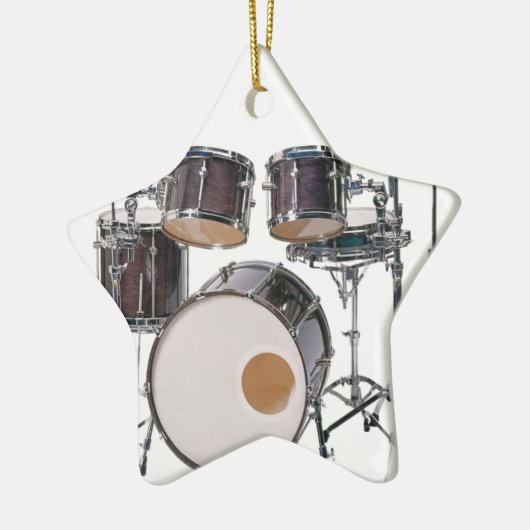 Drums Tools Percussion Music Concert Keramisch Ornament (Links)