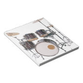 Drums Tools Percussion Music Concert Notitieblok (Schuin)
