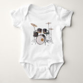 Drums Tools Percussion Music Concert Romper (Voorkant)