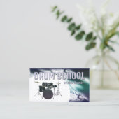 Drums Tutor Visitekaartje (Staand voorkant)