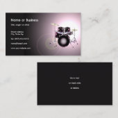 Drums Visitekaartje (Voorkant / Achterkant)