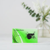 Drums Visitekaartje (Staand voorkant)