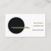 Drums Visitekaartje (Voorkant)