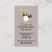 Drums Visitekaartje (Voorkant)