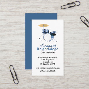 Drums Visitekaartje