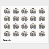 Drums: White drumkit: 3D model: Ronde Sticker (Vel)