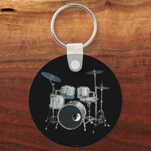 Drums & Yin-Yang-Sleutelhanger Sleutelhanger (Voorkant)