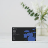 Drums - Zakelijk Visitekaartje (Staand voorkant)