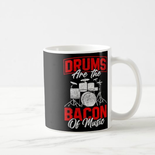 Drums zijn de oplichters van BBQ Meat Drumming Koffiemok (Rechts)