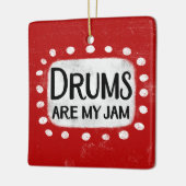 Drums zijn mijn jam Ornament (Links)