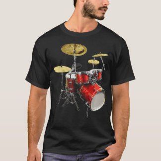 Drumset Design Music en Drums Premium T-shirt