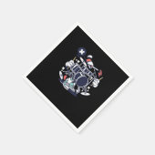 Drumset Drummers Music Lovers Musicians Drums Rock Servet (Hoek)